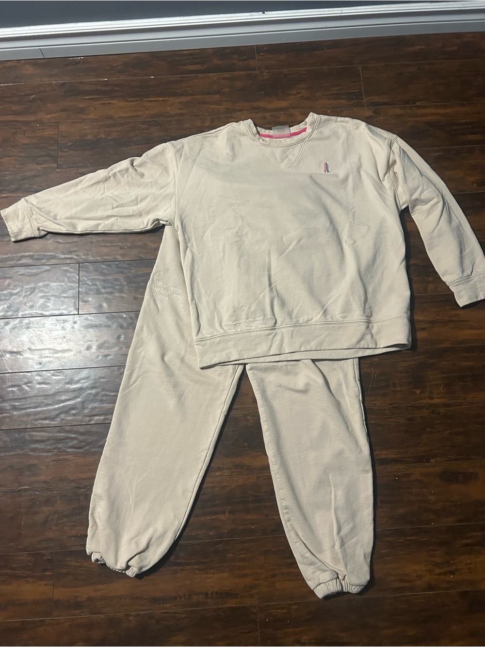 Terez New York Oversized Crewneck Sweatsuit